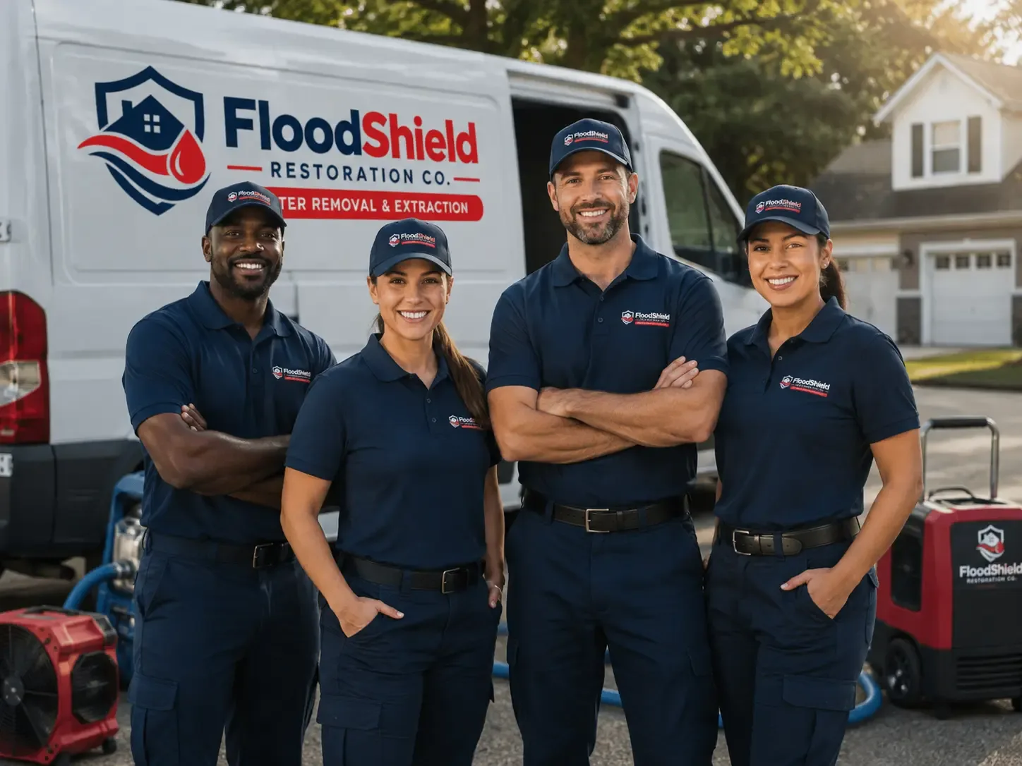 Flood Damage Restoration company in Clear Lake, WI